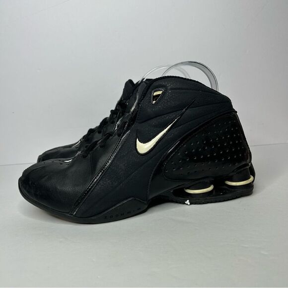 Nike Black white High-Top Shox Athletic Shoes 9 vintage 2005 main image 6